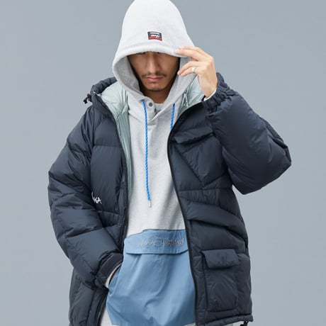 LIBERAIDERS - NANGA X LIBERAIDERS ECO HYBRID HOODIE 73301
