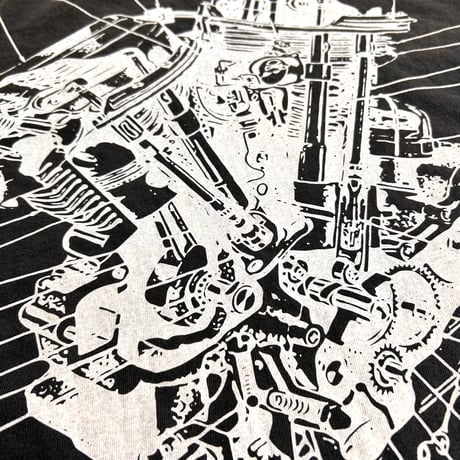 E.V.O - EXPLODED S/S TEE - PAN HEAD