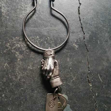 Shake Hands Keyring - Brass(真鍮製) (Made by vitriol)