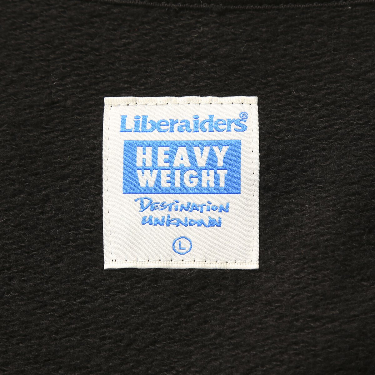 LiberaidersSANSKRIT LOGO HEAVY WEIGHT FLEECE HOODIE(リベ