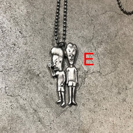1990s Beavis & Butthead Necklace