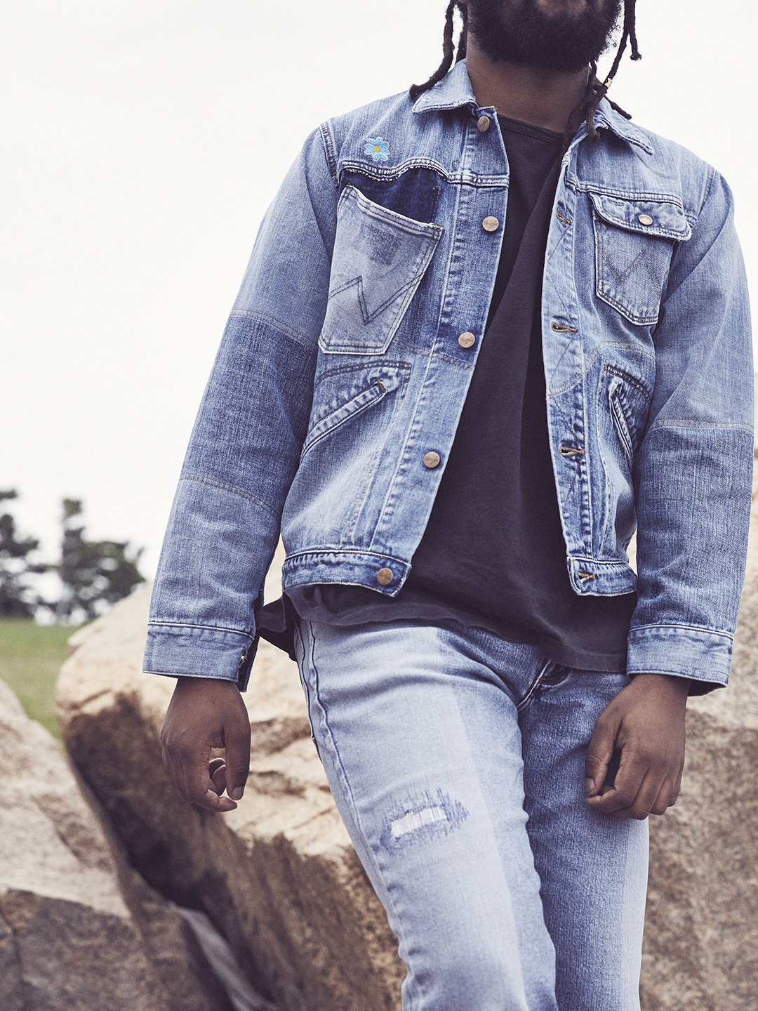 ジャケット・アウター Chah Chah heartfull denim setup Wrangler