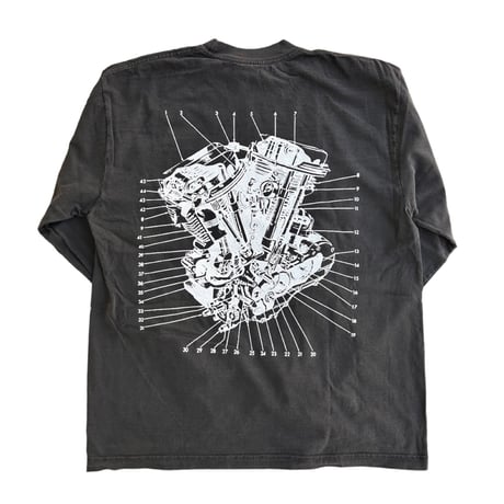 E.V.O - EXPLODED L/S TEE - PAN HEAD