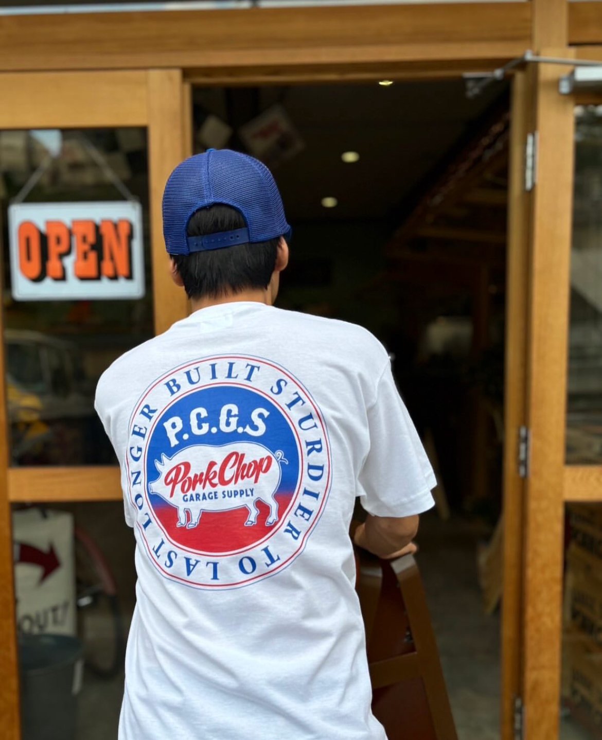 PORKCHOP GARAGE SUPPLYダウンベスト【USED】 PORKCHOP GARAGE SUPPLYダウンベスト【USED】