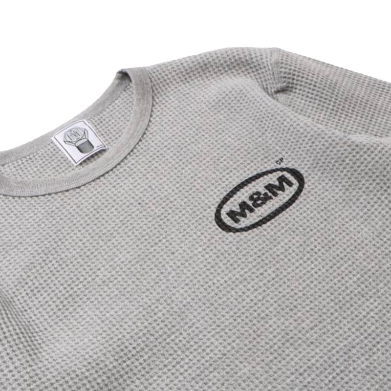 M&M CUSTOM PERFORMANCE - WAFFLE L/S T-SHIRT 21-