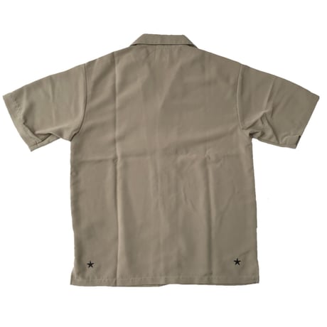 M&M - SILKY OPEN COLLAR SHIRT