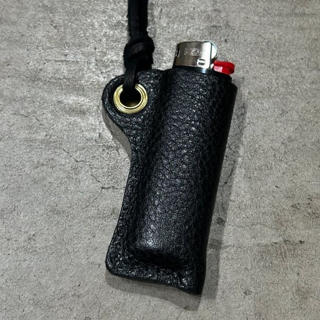STAND REPAIR WORKS - LEATHER LIGHTER CASE (BIC)