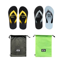 CAPTAINS HELM × CYAARVO - #LOGO FLIP-FLOP with MESH BAG CH22-SS-A04