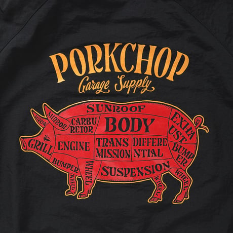 PORKCHOP GARAGE SUPLLY - PORK BACK NYLON JKT