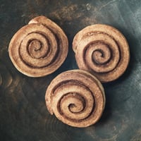 Vegan Cinnamon Roll (Plain)_3 pieces / ビーガンシナモンロール（プレーン）_3個セット