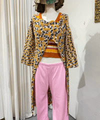 HANDKNIT LONG  CARDIGAN (TP240909)