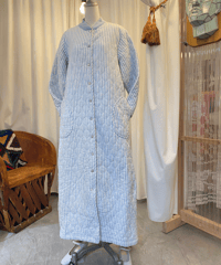 QUILTING LONG COAT (JK250313)