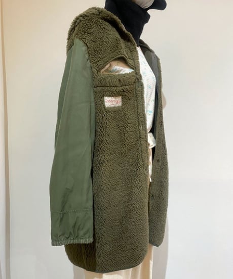 70s MILITARY COAT LINER (JK221212)