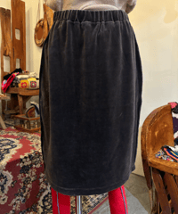 SONIA RYKIEL VELOUR SKIRT (BT251017)