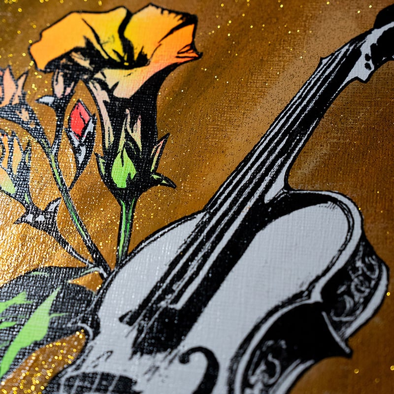 ☆ HaRu 弁財天 神様 1点物 真作 原画 絵画 油絵 ♪ F4 bf920e790de72376852bc804b8e557