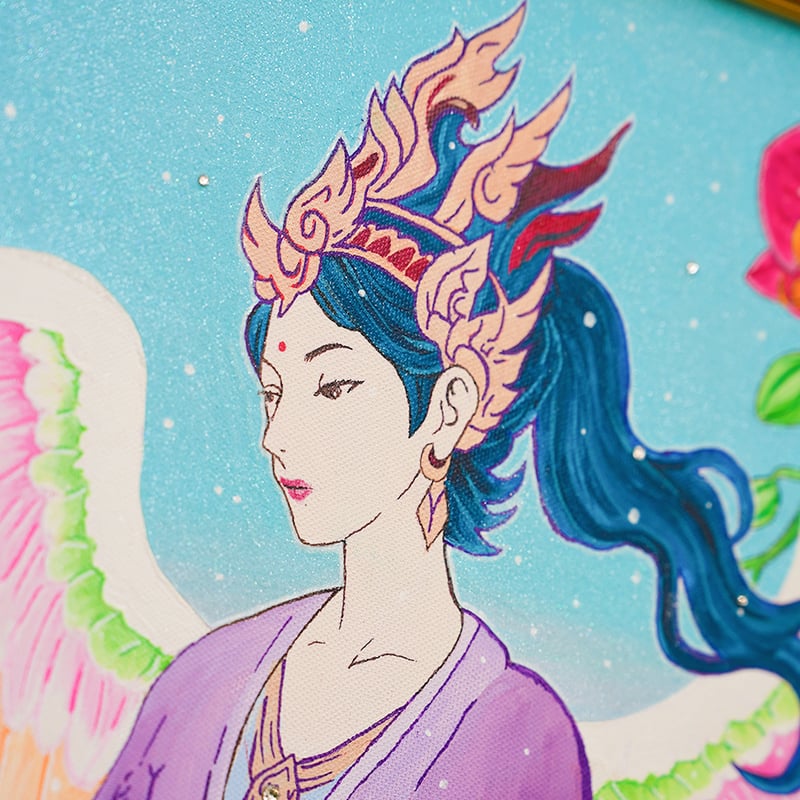 原画】ガルーダ 〜勝利を運ぶ翼〜 F10号 | YutoOnoオフィシャルグッズ