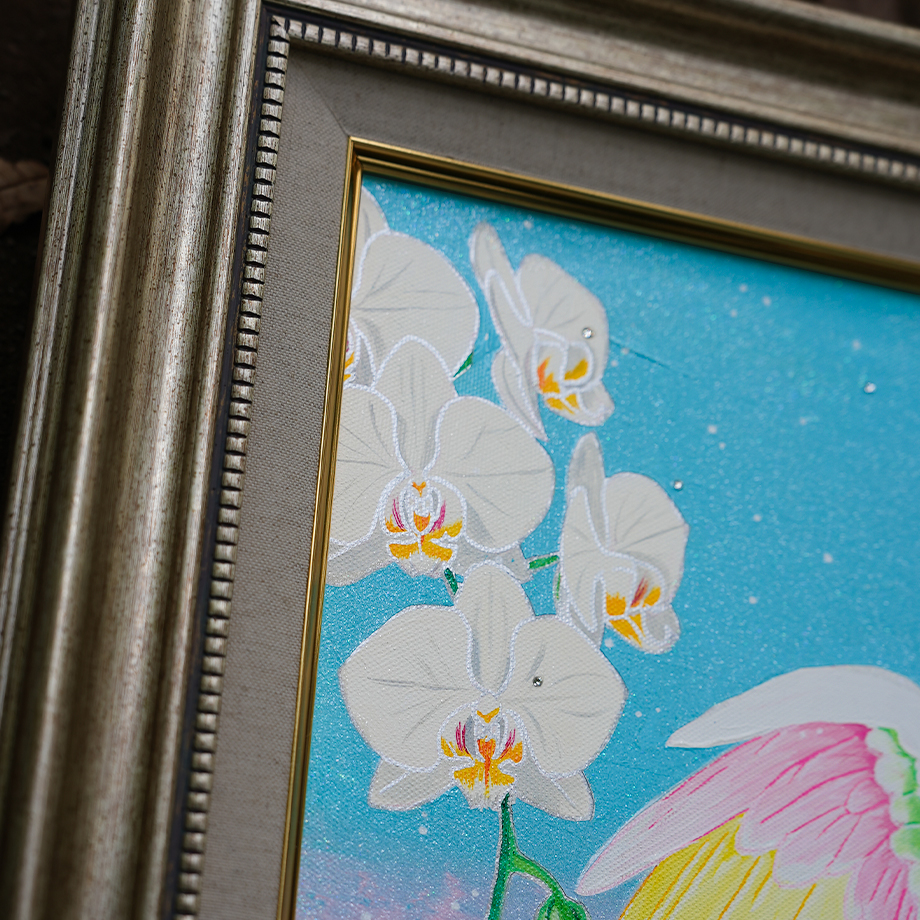 原画】ガルーダ 〜勝利を運ぶ翼〜 F10号 | YutoOnoオフィシャルグッズ