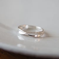 【silver925】リボンリングB