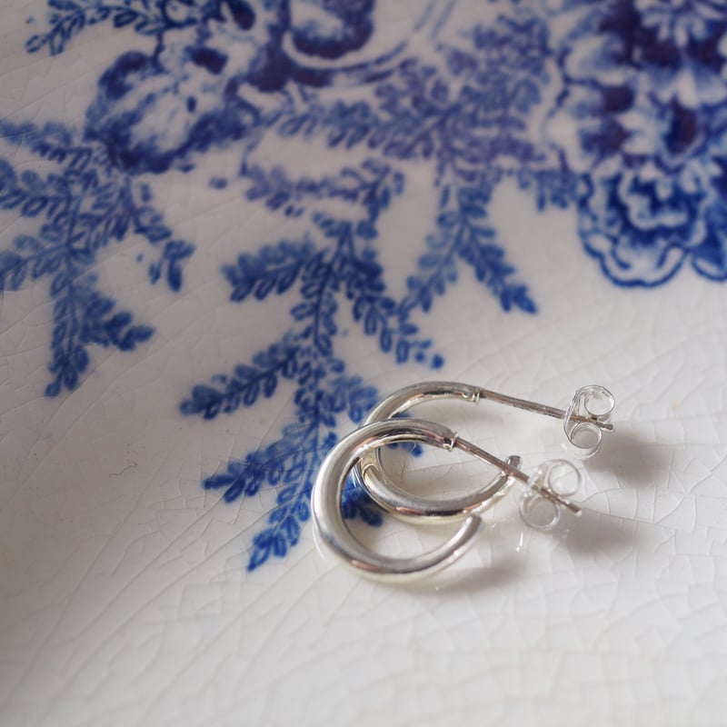 silver925】シンプルハーフフープピアス | ALLEGROA silver925】シンプルハーフフープピアス | ALLEGROA