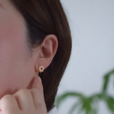 【18kgf】ジルコニアサンピアス