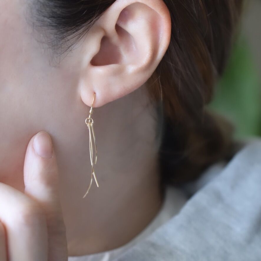お気に入りの 専用 ☆ピアス3点とオレゴンブレスレット 14kgf☆ ピアス