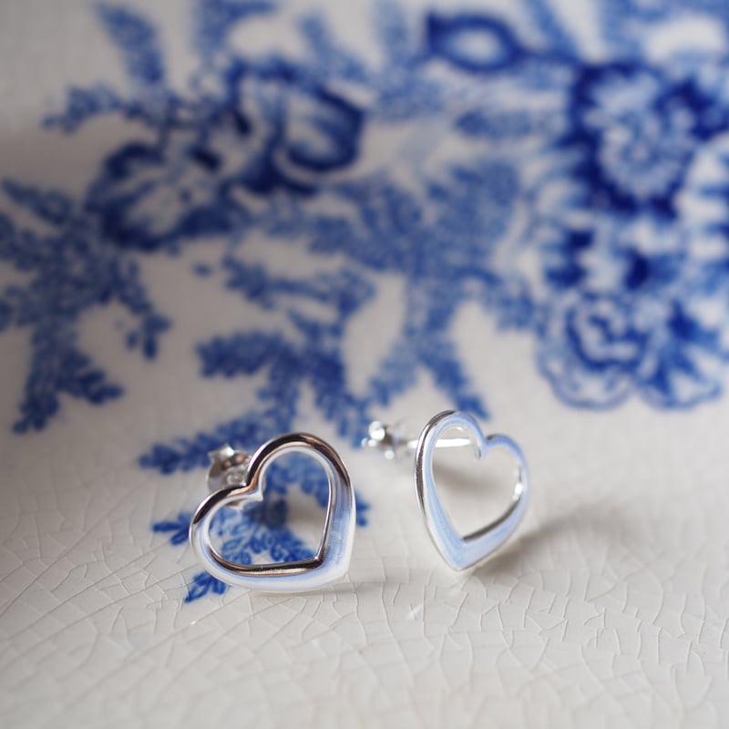 silver925】ハートピアス | ALLEGROA silver925】ハートピアス | ALLEGROA