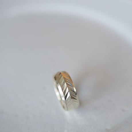 【silver925】カットパターンリング
