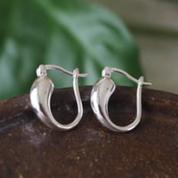 silver925】しずくフープピアス | ALLEGROA
