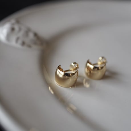 【18kgf】ハーフフープピアス