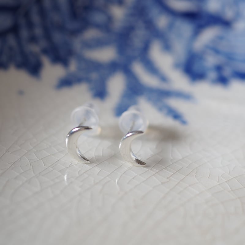 silver925】お月様ピアス | ALLEGROA