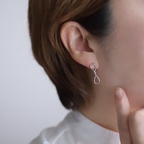 【silver925】ツイストピアス