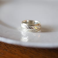 【silver925】カットパターンリング