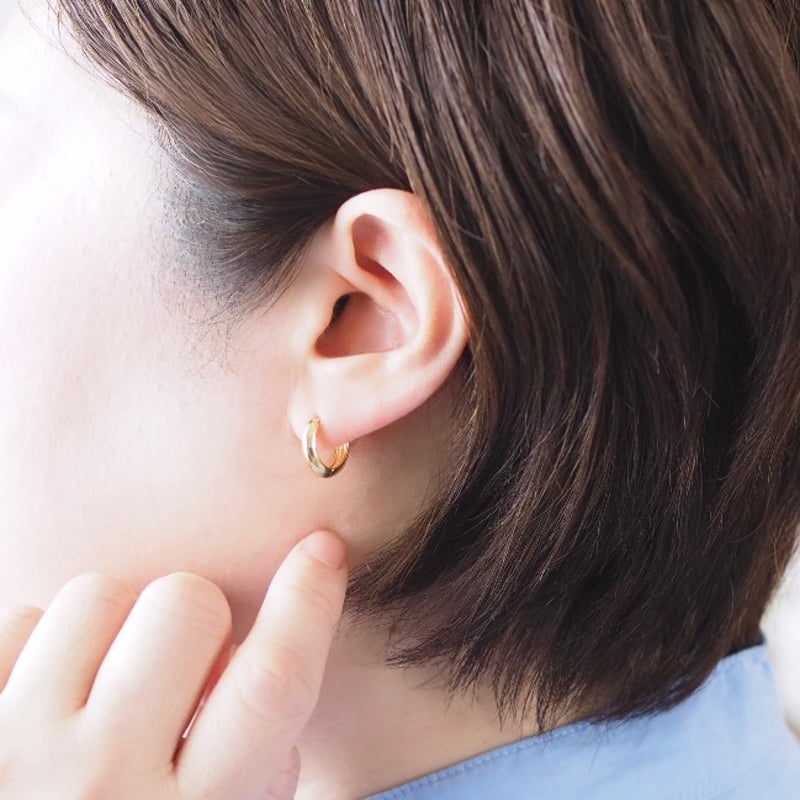 18kgf】ボリュームフープピアスE | ALLEGROA