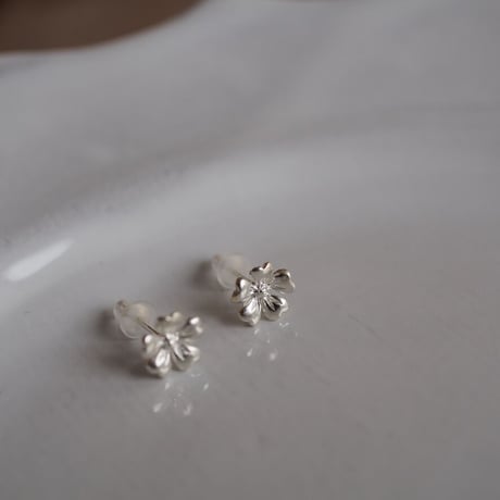 【silver925】Flowerピアス