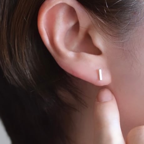 【silver925】バーピアス