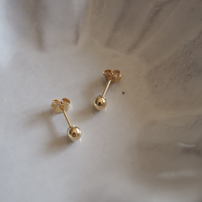 14kgf】 miniボールピアス | ALLEGROA
