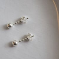 【silver925】miniボールピアス