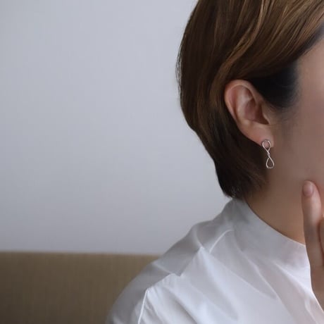 【silver925】ツイストピアス