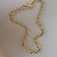 【18kgf】カットアズキチェーンのブレスレット