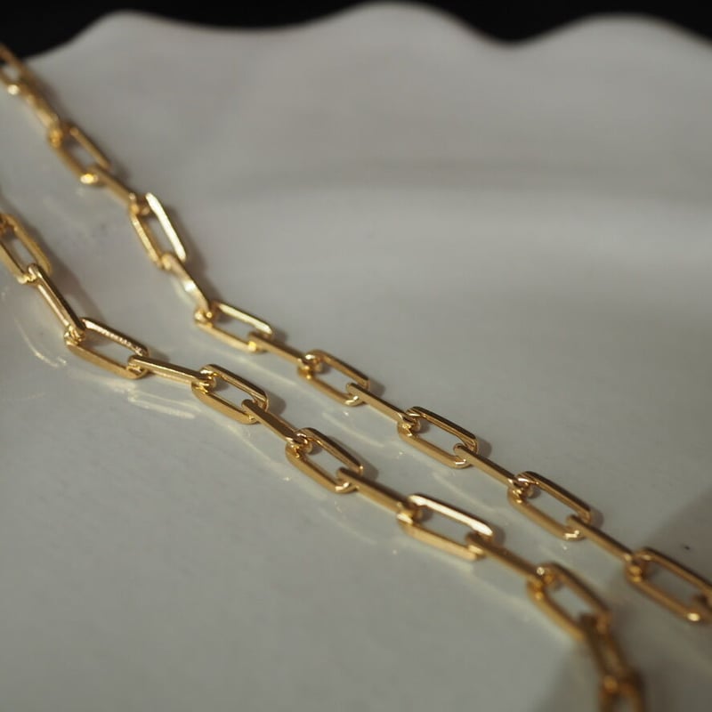 18kgf】カットアズキチェーンのボリュームネックレス | ALLEGROA