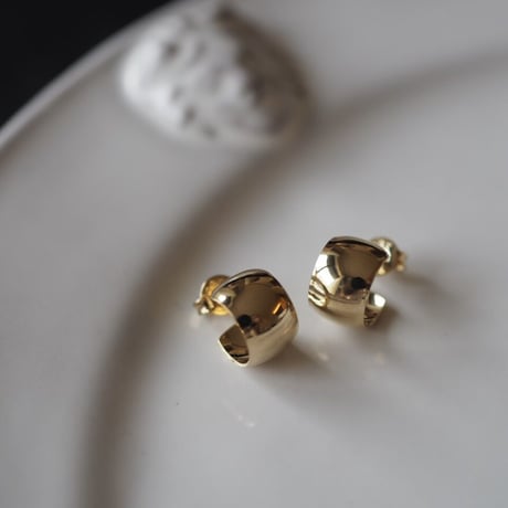 【18kgf】ハーフフープピアス