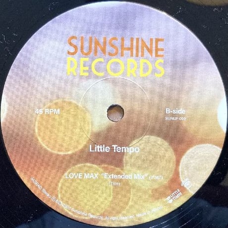 LITTLE TEMPO / SUMMER SAUDADE (DJ KENTARO & RIDE REMIX) [12inch]