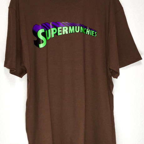 SUPER MUNCHIES TEE(BROWN)