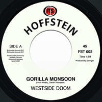 WESTSIDE DOOM (WESTSIDE GUNN & MF DOOM) / GORILLA MONSOON - 2 STINGS [7inch]