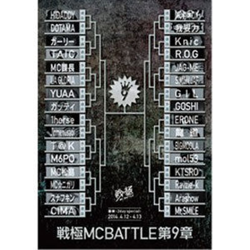 戦極MCBATTLE 第9 章-2Days 春祭2014-2014.4.12-4.13 完全収