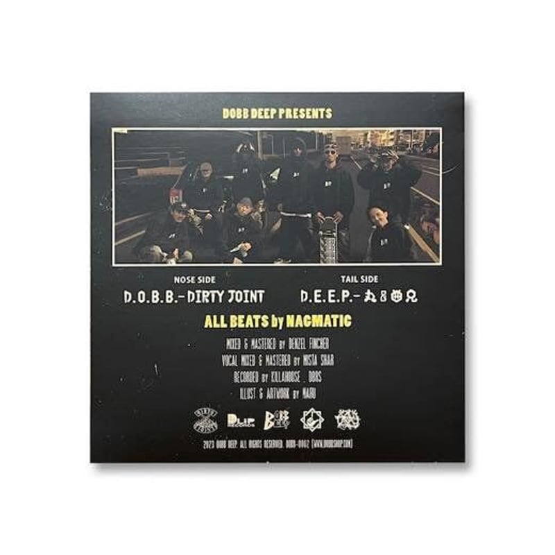 DIRTY JOINT - 丸 & 曲兄 / D.O.B.B.D.E.E.P. [7inch]
