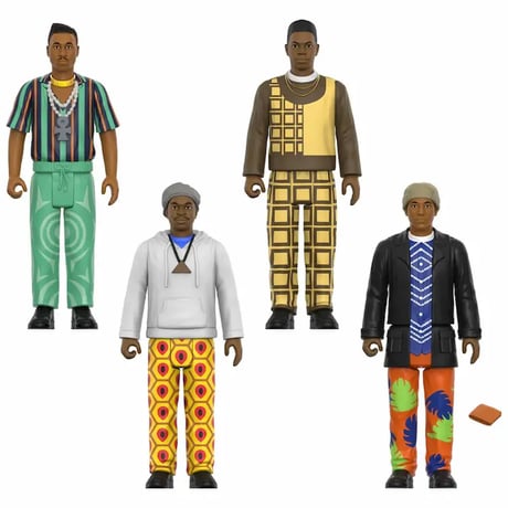 A TRIBE CALLED QUEST / PEOPLE'S INSTINCTIVE TRAVELS AND THE PATHS OF RHYTHM REACTION [FIGURE]