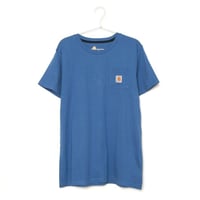 CARHARTT / BOYS GRAPHIC POCKET TEE CA8667T [MED BLUE] -420-