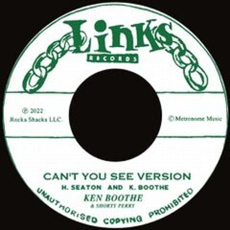 Ken Boothe / Can't You See レゲエ 7インチ Ken Boothe / Can't You See レゲエ 7インチ - メルカリ