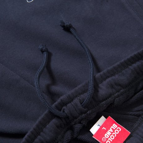 OUTLINE LOGO SWEAT SHORTS（NAVY）